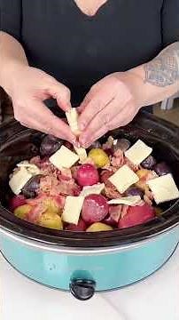 How to Make Easy Slow Cooker Bacon Ranch Potatoes