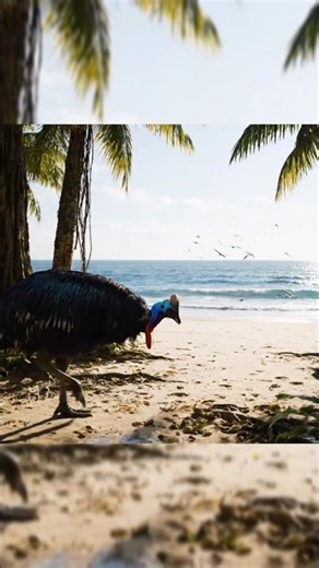 Cassowary – The World’s Most Dangerous Bird, #shorts #birds