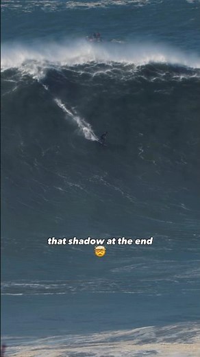 Riding a MASSIVE WAVE at Nazaré 😳