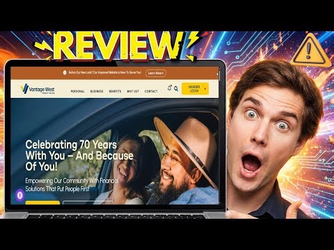 Vantage West Credit Union App Review 2026 | New Update, Features & Pros & Cons