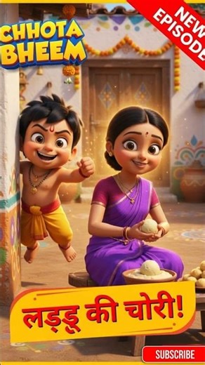 Bheem Ki Magic Ladoo Machine! 😂 | 3D Cartoon Shorts #shorts #cartoon #shortsfeed