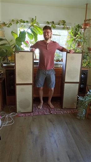 413K views · 8.7K reactions | Back when these were released a stereo reviewer said that you had to stack them and the idea has lasted on. They do sound pretty sweet stacked! #VintageAudio #Hifi #Stereorepair | Shuksan Audio | Facebook