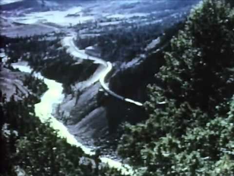 1950s Passenger Trains in the USA : California Zephyr "Vista Dome Adventure" - CharlieDeanArchives