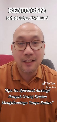 Memahami Kecemasan Spiritual dalam Kehidupan Kristen