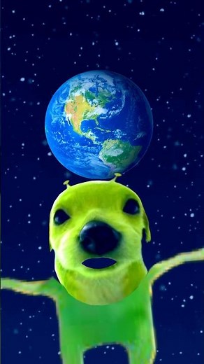 Alien sings brainrot rap