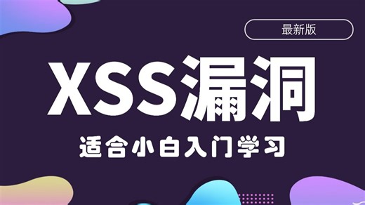 【xss漏洞攻击】零基础入门网络安全，从原理到实操全面讲解xss漏洞，全程干货无废话！