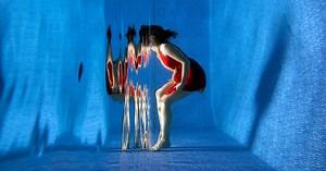 Perspective and Light Help Turn the Surface of Water Into a Magical Mirror