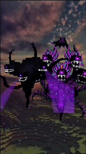 Minecraft Wither Storm VS every Minecraft Mobs Ultimate battle 💥🔥#minecraft #witherstormmod #shorts