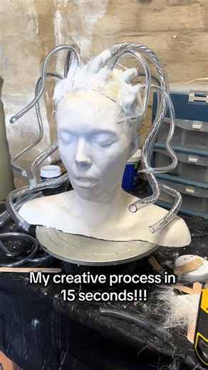Medusa Headpiece Creation in 15 Seconds