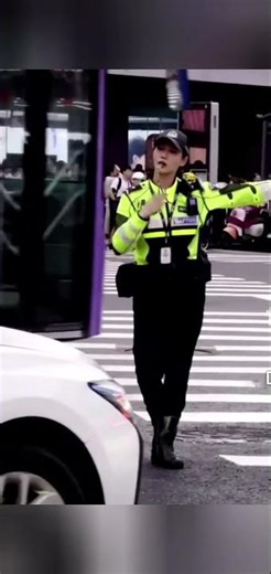 Police Officers Directing Traffic
