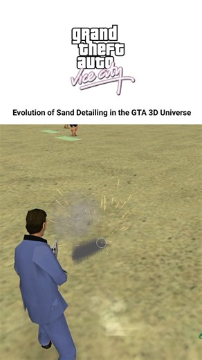 Evolution of Sand Detailing in the GTA 3D Universe 😦 #gtaevolution #gtatrilogy #gta #gtanostalgic