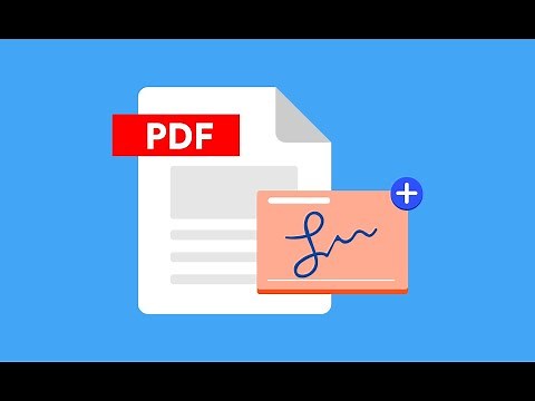 How to insert electronic sign in any pdf file? | ILovePdf.Com | Inserting Sign in Pdf File