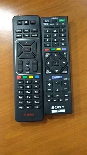 Airtel DTH Remote (with Recording Feature) Pairing with any TV/LCD Remote