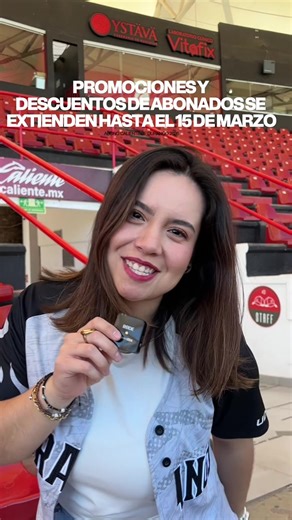 ¡TIENES QUE SABER QUE LOS DESCUENTOS DEL 15% y 30% OFF EN ABONOS SE QUEDAN HASTA EL 15 DE MARZO! 🔥🔥🗣️🗣️ Es momento de que adquieras tu #AbonoCaliente2026 y asegures tu lugar para toda la temporada. 💪🏻⚾️ 💻Adquiérelo ahora en Boletomóvil: https://bit.ly/4b6Z2gN 👉🏼 Sin cargo por servicio. Que no te lo ganen. 🔥 #Contenido #Beisbol #Trend #Promotion