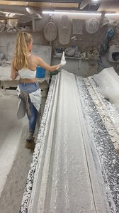 579K views · 28K reactions | One of my old videos casting the cornice...