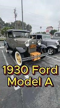 1930 Ford Model A Stock