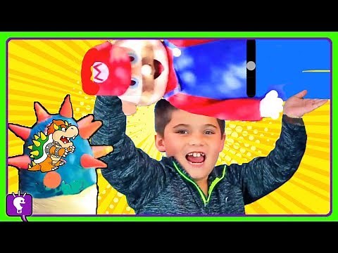 SUPER MARIO COMPILATION Adventures and Games with HobbyKidsTV