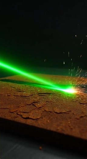 Extreme Rust vs Laser Beam ⚡️ Who Wins? #shortvideo