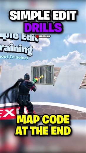 BEST Simple Edit Practice Drills.. ✅🎮 #shorts #fortnite