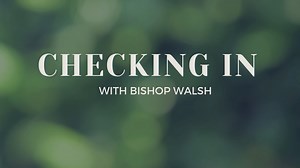 Checking in from St. Mary Cathedral in Gaylord on Ash Wednesday (3/5) where he will celebrate noon Mass with students, Bishop Walsh reminds us of the 40-day journey we begin today for Lent. The bishop also shares news regarding the presbyteral council's pastoral plannning during the Jubilee Year and an overview of his activities for the remainder of the week, including a Combined Rite of Election at St. Mary Cathedral on Sunday (3/9). | Diocese of Gaylord