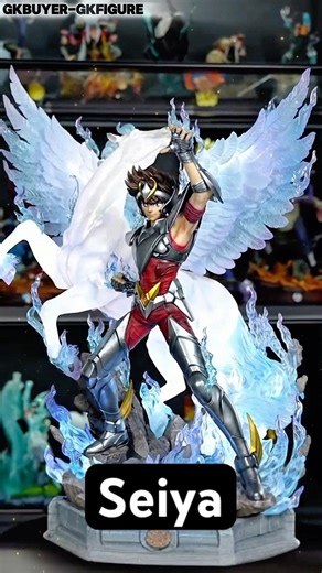 Seiya figure review. 🤩 #saintseiya #animefigures #figure #statue #seiya #pegasus