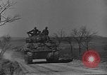 1944 – France: A tank battle between United States and German tanks in France (WW2)