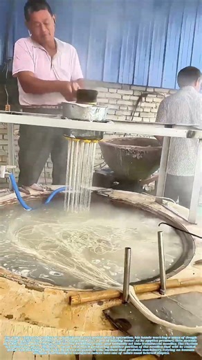Stretching the Starch: How Hands Turn Mashed Sweet Potatoes Into Endless Noodles