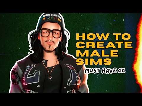 How I Create Male Sims (w/ CC Must Haves + Sim Download) | The Sims 4