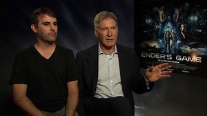 Ender's Game: Harrison Ford and director Gavin Hood discuss their adaptation of Orson Scott Card's sci-fi novel - video interview