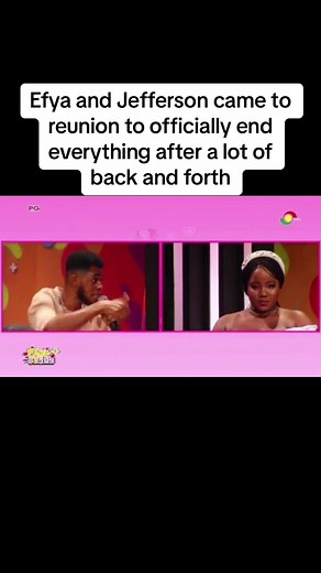 Efya and Jefferson: Officially Ending Everything | Daterush Reunion