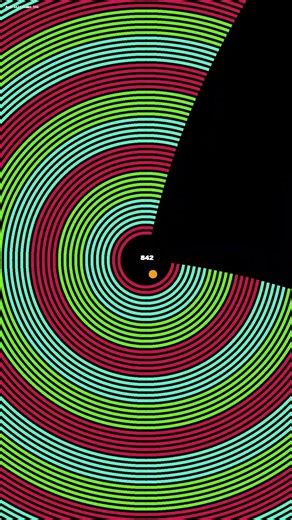 #satisfying #bouncingball #simulation #creativecoding #adhd