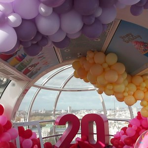 🎉THAT'S A WRAP! 🎉 What an UNFORGETTABLE and EPIC 20th birthday - we hope you all enjoyed celebrating as much as we did! 🥂 #EyeTurns20 | The Official London Eye