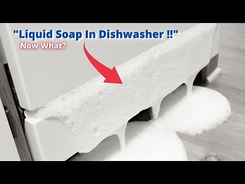 Liquid Soap in Dishwasher? Here’s How To Fix It