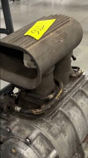 SUPER RARE Blower and Hilborn Injection from Late 50’s Dragster #shorts