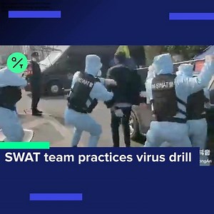 265K views · 1.5K reactions | WATCH: A SWAT team in China's Henan province practiced taking down an uncooperative driver in a staged drill at an official coronavirus checkpoint. | Bloomberg Originals | Facebook