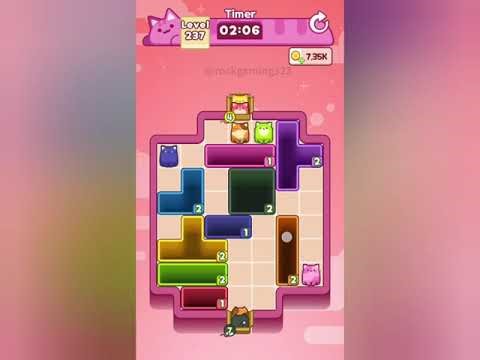 Drop the Cat! Level 237 Walkthrough