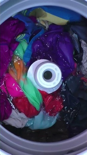 #SHORTS Deep Washing Machine Cycle 🧺 Full Spin & Rinse ASMR for Sleep, Study & Relaxation