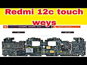 Redmi 12c touch problem solution// touch all track