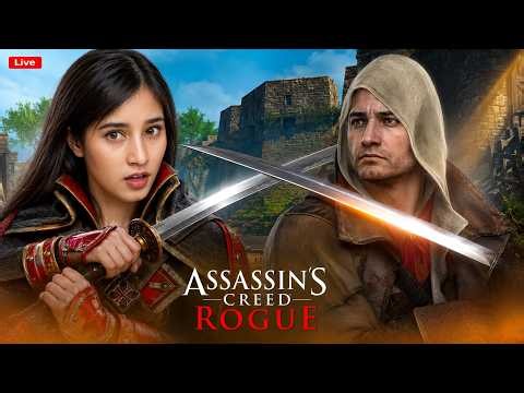 🔴 ASSASSIN'S CREED ROGUE LIVE 😱⚔️ | My First Playthrough | Day 1