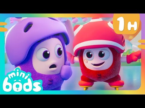 Frozen Ice Paradise | Minibods | Cute Cartoons for Kids @Oddbods Malay
