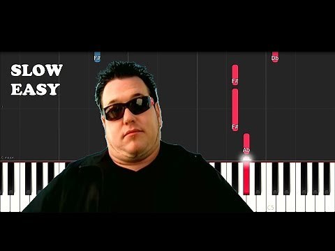 All Star - Smash Mouth (SLOW EASY PIANO TUTORIAL)