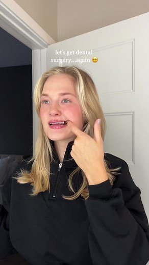 dentures seem to be in my future 🫠 #vlog #dentalsurgery #dayinmylife | tooth bridge