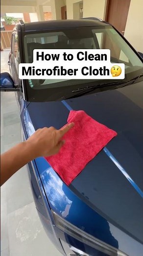 How to Clean Microfiber Cloth🤔