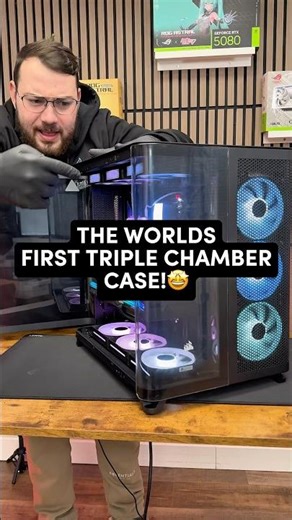 The Worlds FIRST triple Chamber PC Case! 🤩