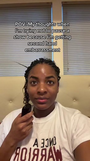 Dealing with Secondhand Embarrassment While Watching TV