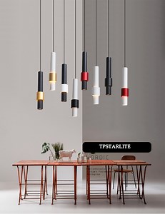 [Hot Item] Home Office Simple Pendant Lamp Desk Table Decoration Modern Single LED Lights