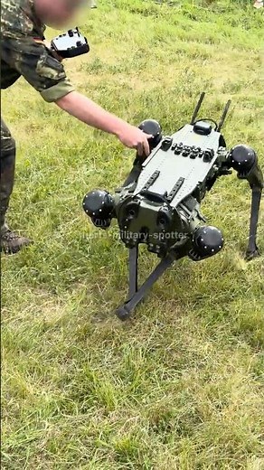 MILITARY ROBODOG • Terminator Becomes Reality?!