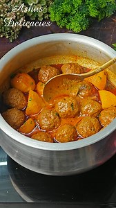 Kofta Aloo Korma | Ashus Delicacies