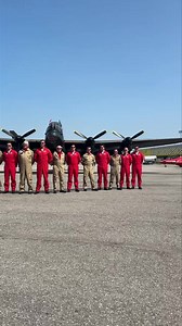 Two teams unite 🇬🇧🇨🇦 RAF Red Arrows | Canadian Warplane Heritage Museum