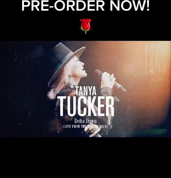 Delta Dawn 🌹 Live is out now! My new Live album Tanya Tucker Live From The Troubadour is available Oct. 16! ♥️ #tanyatucker #deltadawn